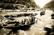 Old Style of Hozugawa River Boat Ride