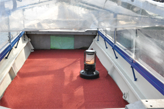 Special Winter Boats with heated seating