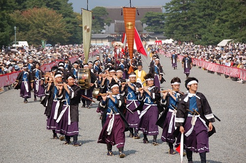 時代祭の先達　山国隊時代祭